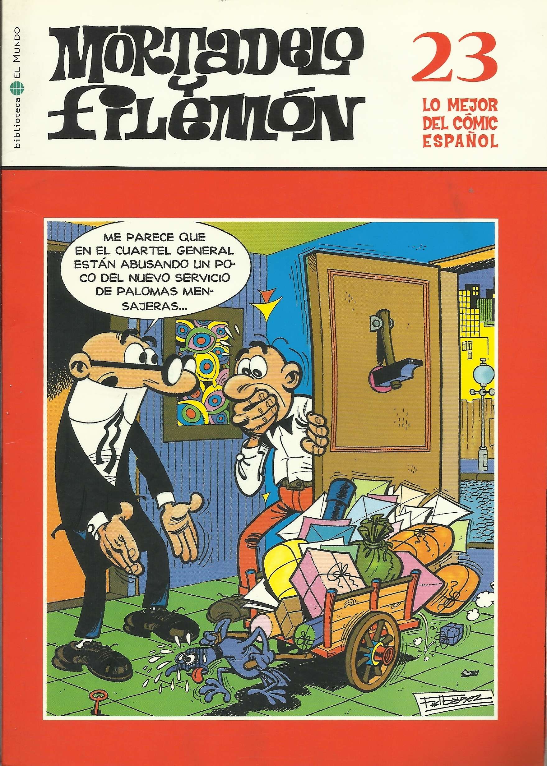 EDICIONES B. EL MUNDO. MORTADELO Y FILEMON. LO MEJOR DEL COMIC ESPAÑOL